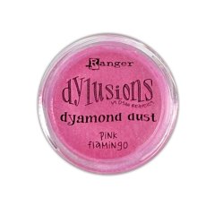 DYM83832 Dylusions Dyamond Dust Pink Flamingo 