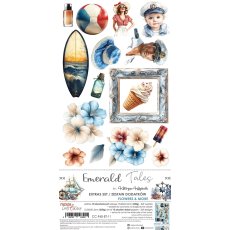 CC-F40-ET-11 EMERALD TALES- EXTRAS set -  FLOWERS