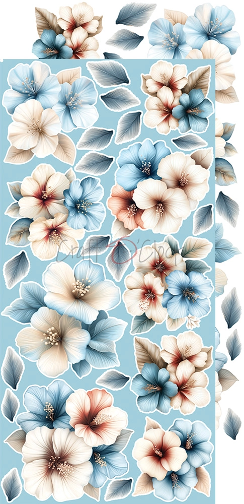 CC-F40-ET-11 EMERALD TALES- EXTRAS set - FLOWERS
