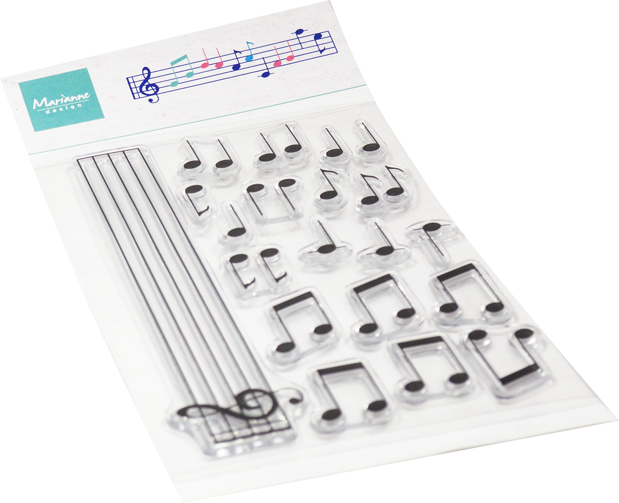 CS1175 Clear stamps -Musical Notes