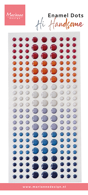PL4538 Enamel Dots- Duotone Hi Handsome !