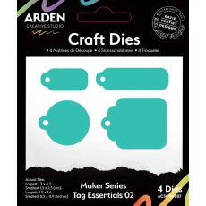 ACSCD0007 Maker Series Craft Dies - Tag Essentials 02