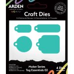 ACSCD0007 Maker Series Craft Dies - Tag Essentials 02