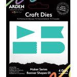 ACSCD0008 Maker Series Craft Dies - Banner Shapes 01