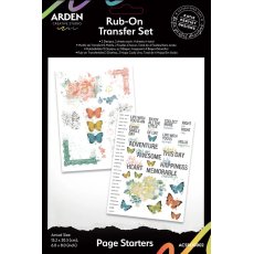 ACSRO0002 Page Starters 6x8 Inch Rub-On Transfer Set
