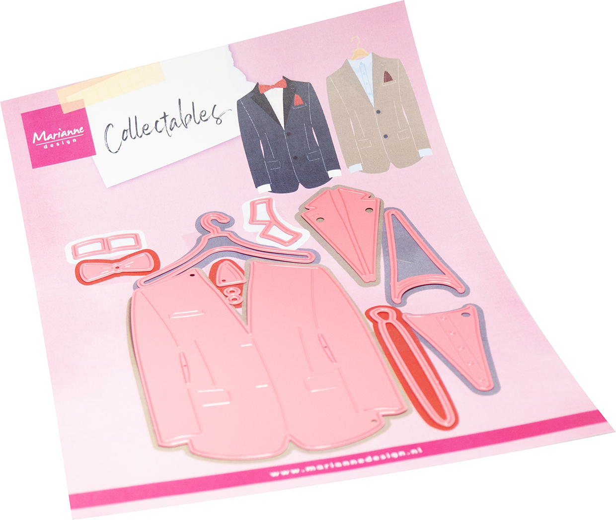 COL1573 Dies Marianne Design Collectables -Gentlemen's jacket
