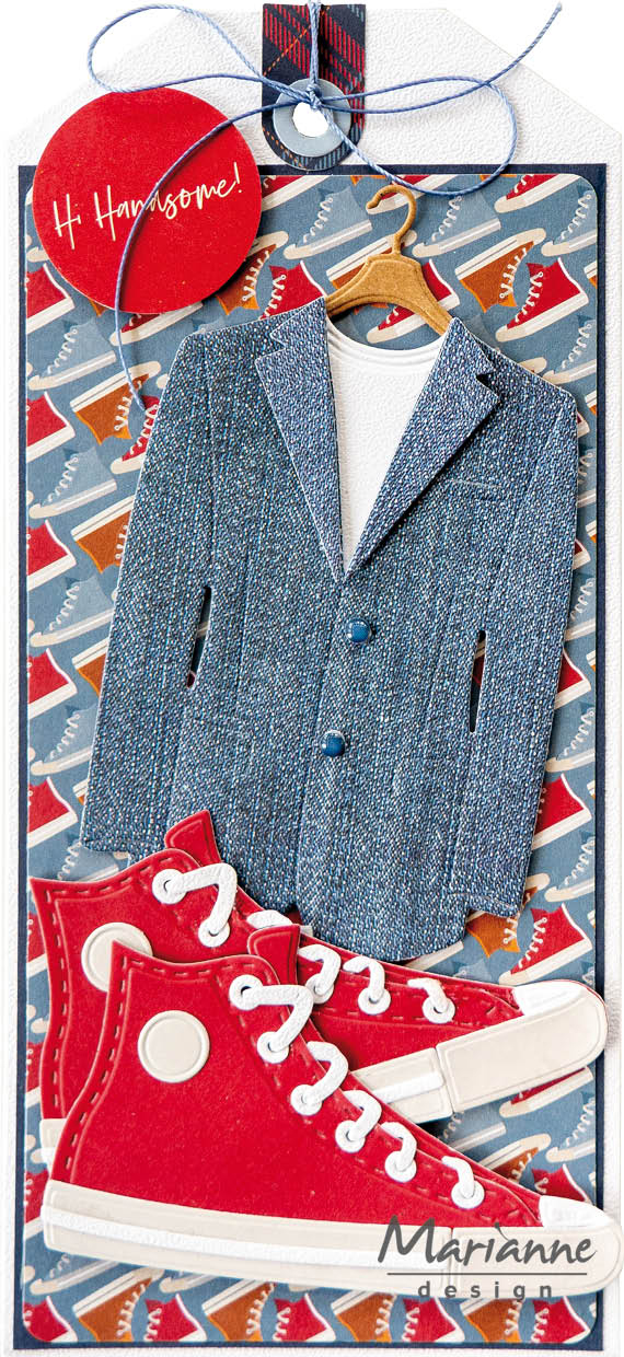COL1573 Dies Marianne Design Collectables -Gentlemen's jacket