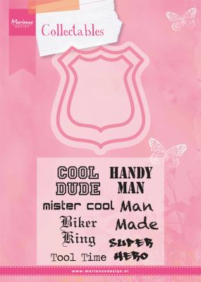 COL1574 Dies Marianne Design Collectables -Toolbox+COL1343