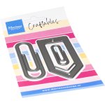 CR1695 Metal Die Marianne Design - CrafTables - Paperclips XL