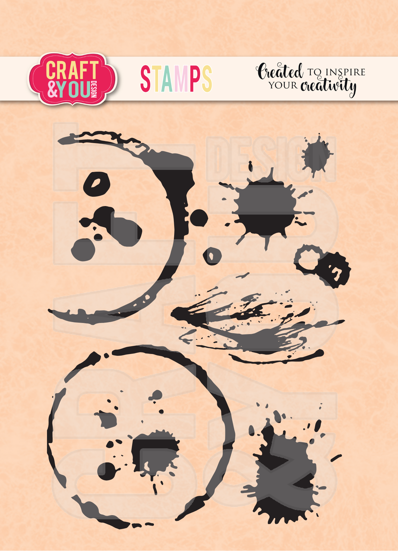 CS050 Clear Stamps Stains - Craft & You Design