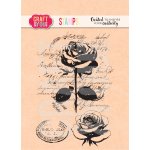 CS052 Clear Stamps Vintage Rose - Craft & You Design