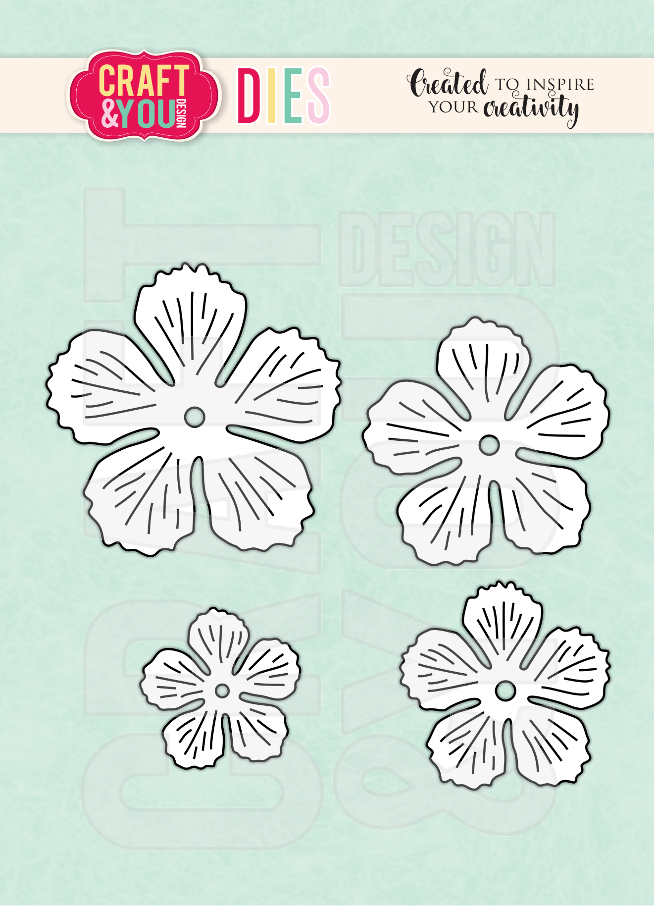 CW354 Cutting Die - Magda's Rose- Craft&You Design