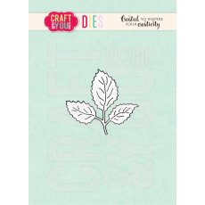 CW356  Cutting Die -Bea's Rose Leaves - Craft&You Design