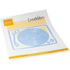 LR0908 Metal Die Marianne Design Creatables -Record Player