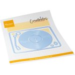 LR0908 Metal Die Marianne Design Creatables -Record Player