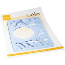 LR0911 Metal Die Marianne Design Creatables -Musical Frame (A6)