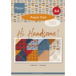 PK9208 Hi Handsome! - paper pad A4
