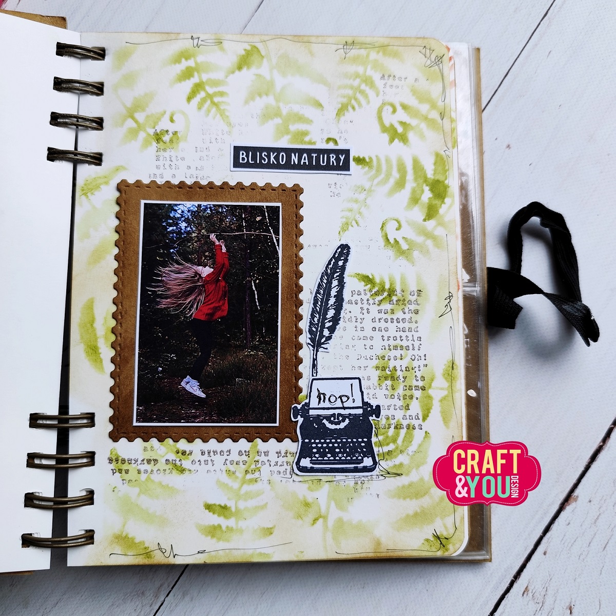 SC009 Stencil Ferns Craft & You Design