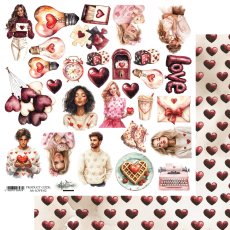 AA-LOVE-02 Paper sheet 12x12''   