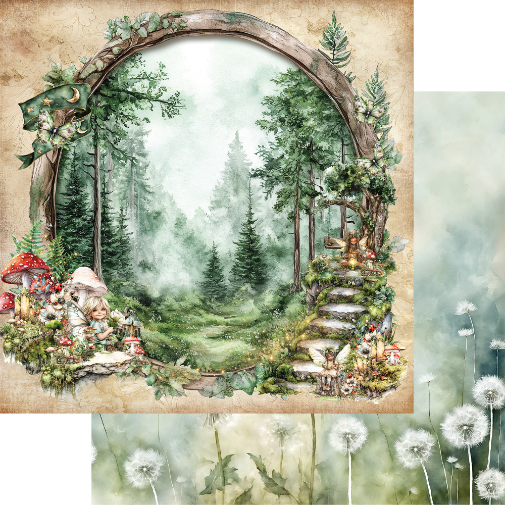 AA-TWOF-07 A SET OF PAPERS In World of fairies