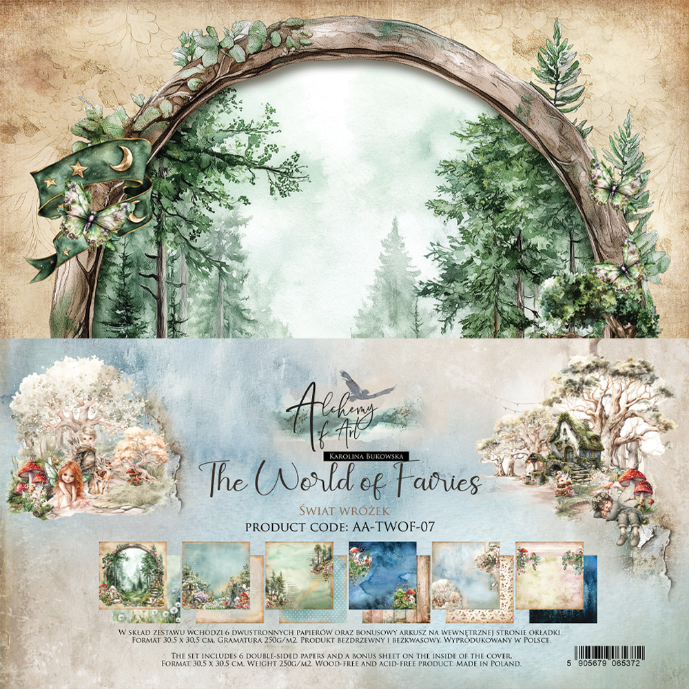 AA-TWOF-07 A SET OF PAPERS In World of fairies