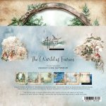 AA-TWOF-08 Alchemy of Art - 8x8'' - A SET OF PAPERS 20,3x20,3cm -In World of fairies