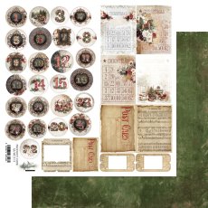 AA-WCT-11 Paper sheet 12x12''    Wonderful Christmas Time