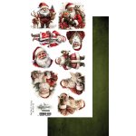 AA-WCT-15 Paper sheet 6x12'' Wonderful Christmas Time