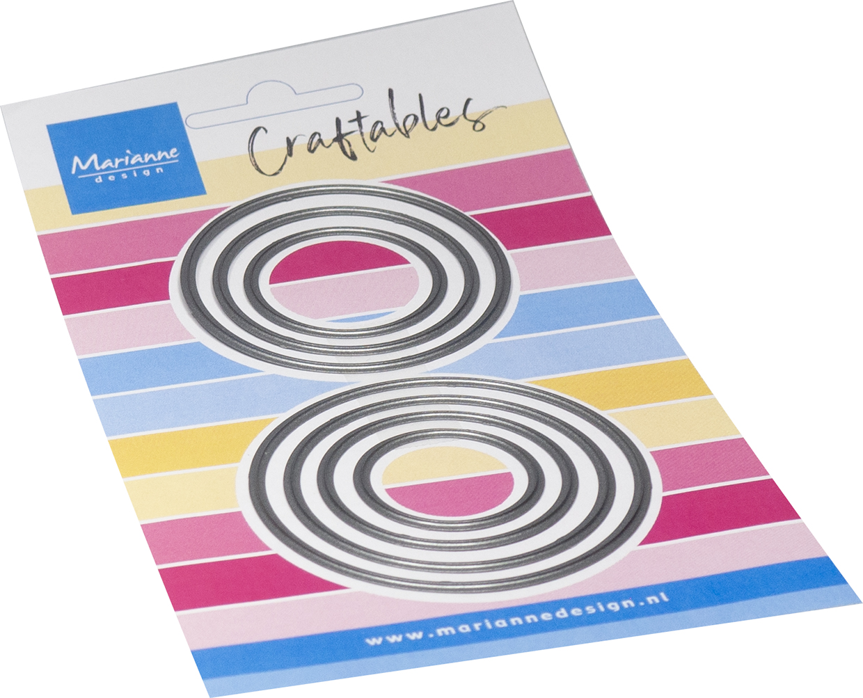 CR1667 Metal Die Marianne Design - CrafTables -Sticker circles
