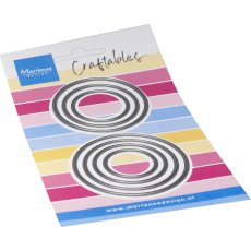 CR1667 Metal Die Marianne Design - CrafTables -Sticker circles