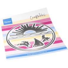 CR1696 Metal Die Marianne Design - CrafTables -  Silhouette - Sunrise