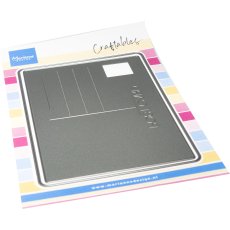 CR1698 Metal Die Marianne Design - CrafTables - Postcard