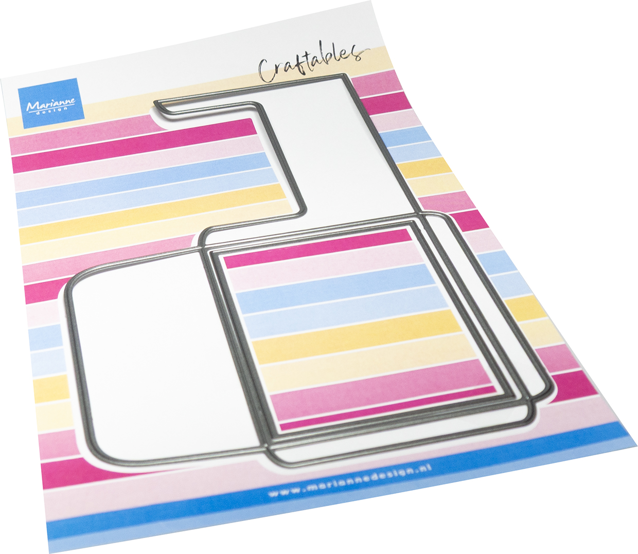 CR1699 Metal Die Marianne Design - CrafTables -Giftcard envelope