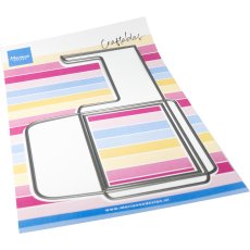 CR1699 Metal Die Marianne Design - CrafTables -Giftcard envelope