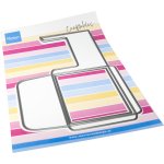CR1699 Metal Die Marianne Design - CrafTables -Giftcard envelope