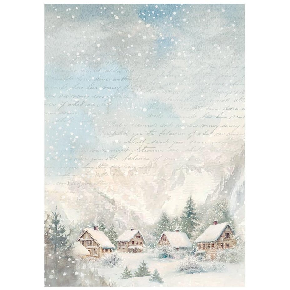 DFSAK6044 Stamperia The Owl's House A6 Rice Paper Backgrounds (8pcs)