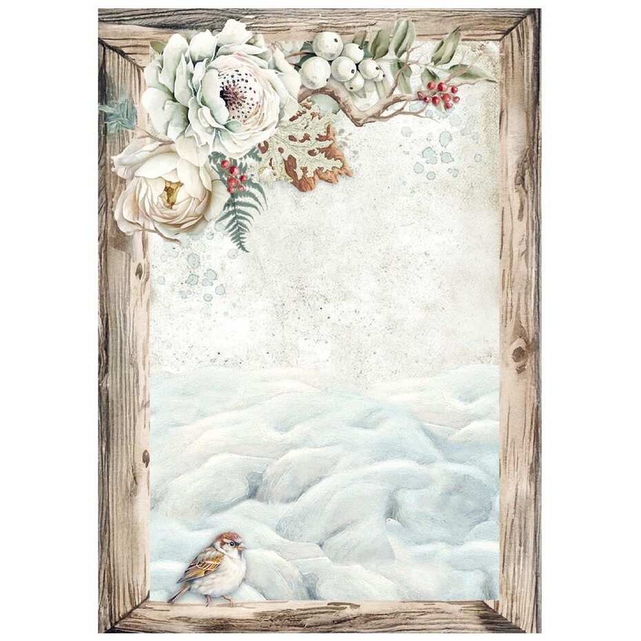 DFSAK6044 Stamperia The Owl's House A6 Rice Paper Backgrounds (8pcs)