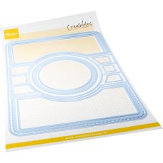 LR0913 Metal Die Marianne Design Creatables -Swing-fold Circle