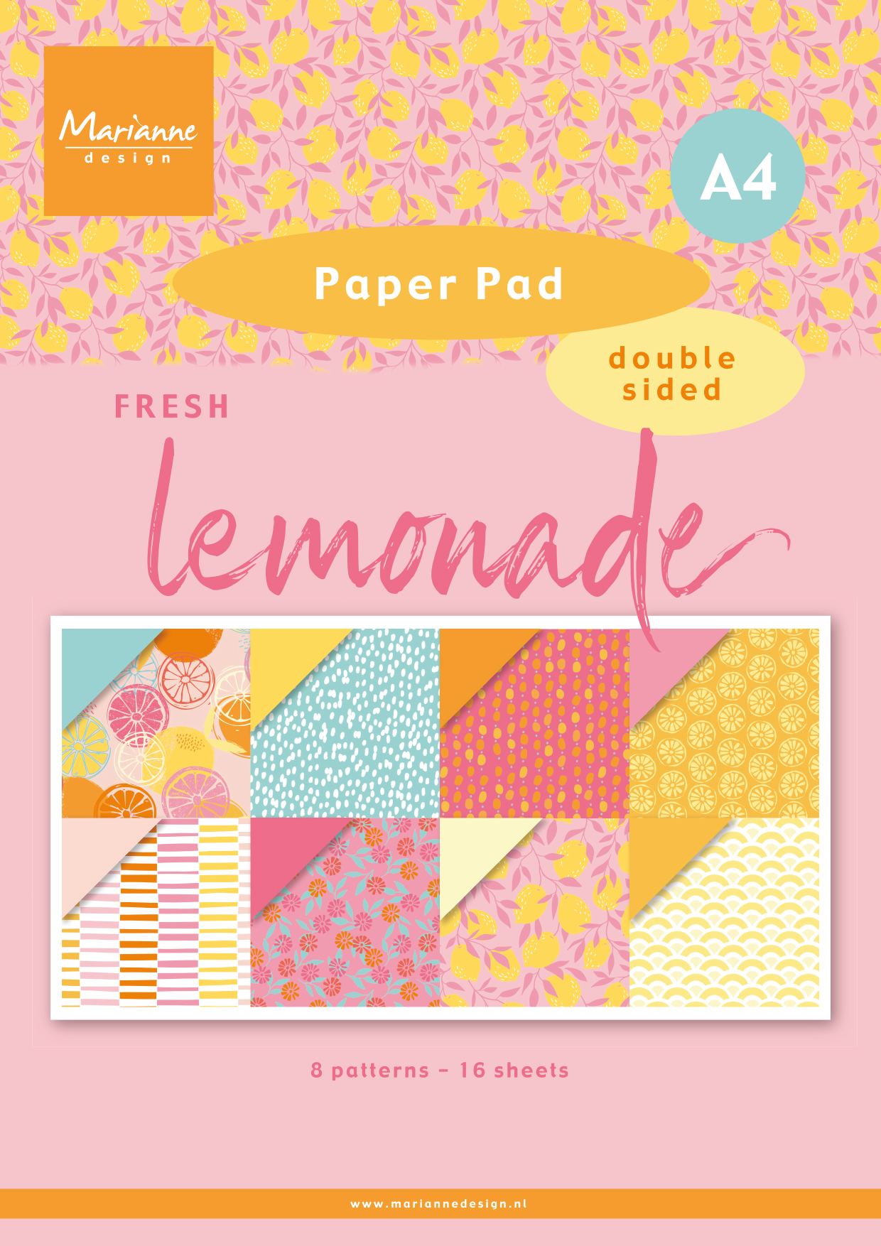 PK9190 Fresh Lemonade - paper pad A4