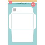 PS8187 Mask Marianne Design - A4 - Envelope 11.5 x 16 cm