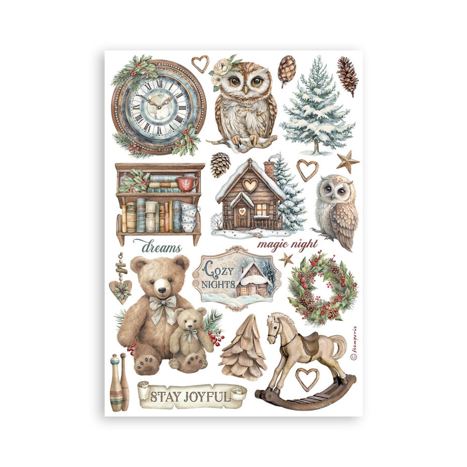 SBW23 The Owl's House A5 Washi Pad (8pcs)