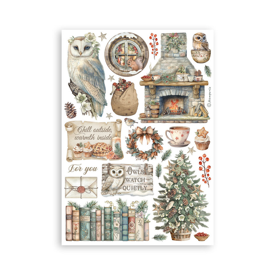 SBW23 The Owl's House A5 Washi Pad (8pcs)