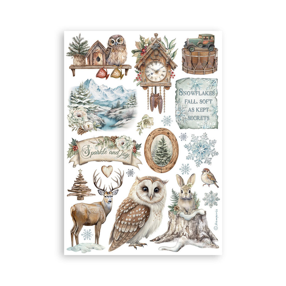 SBW23 The Owl's House A5 Washi Pad (8pcs)