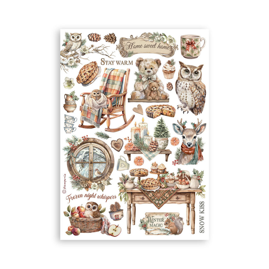 SBW23 The Owl's House A5 Washi Pad (8pcs)