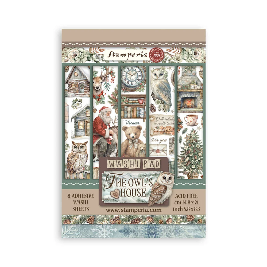 SBW23 The Owl's House A5 Washi Pad (8pcs)