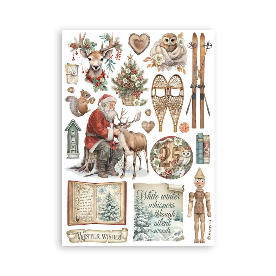 SBW23 The Owl's House A5 Washi Pad (8pcs)