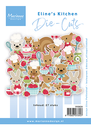 VK9634 Die-cuts -Marianne Design - Eline's Kitchen