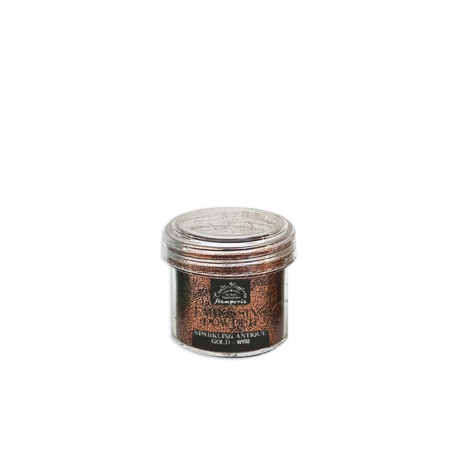 WY02 Embossing Powder Stamperia Antique Gold