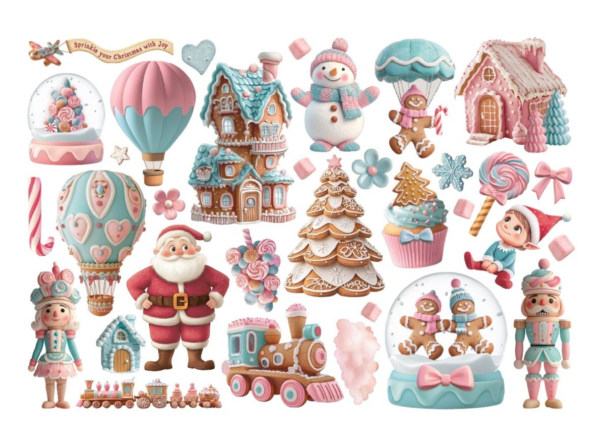 DFLCT66 Stamperia The Owl's House Ephemera (32pcs)