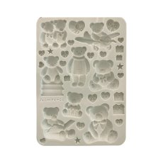 KACMA557 The Owl's House A5 Silicon Mould Teddy Bears